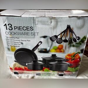 13 pieces cookware set